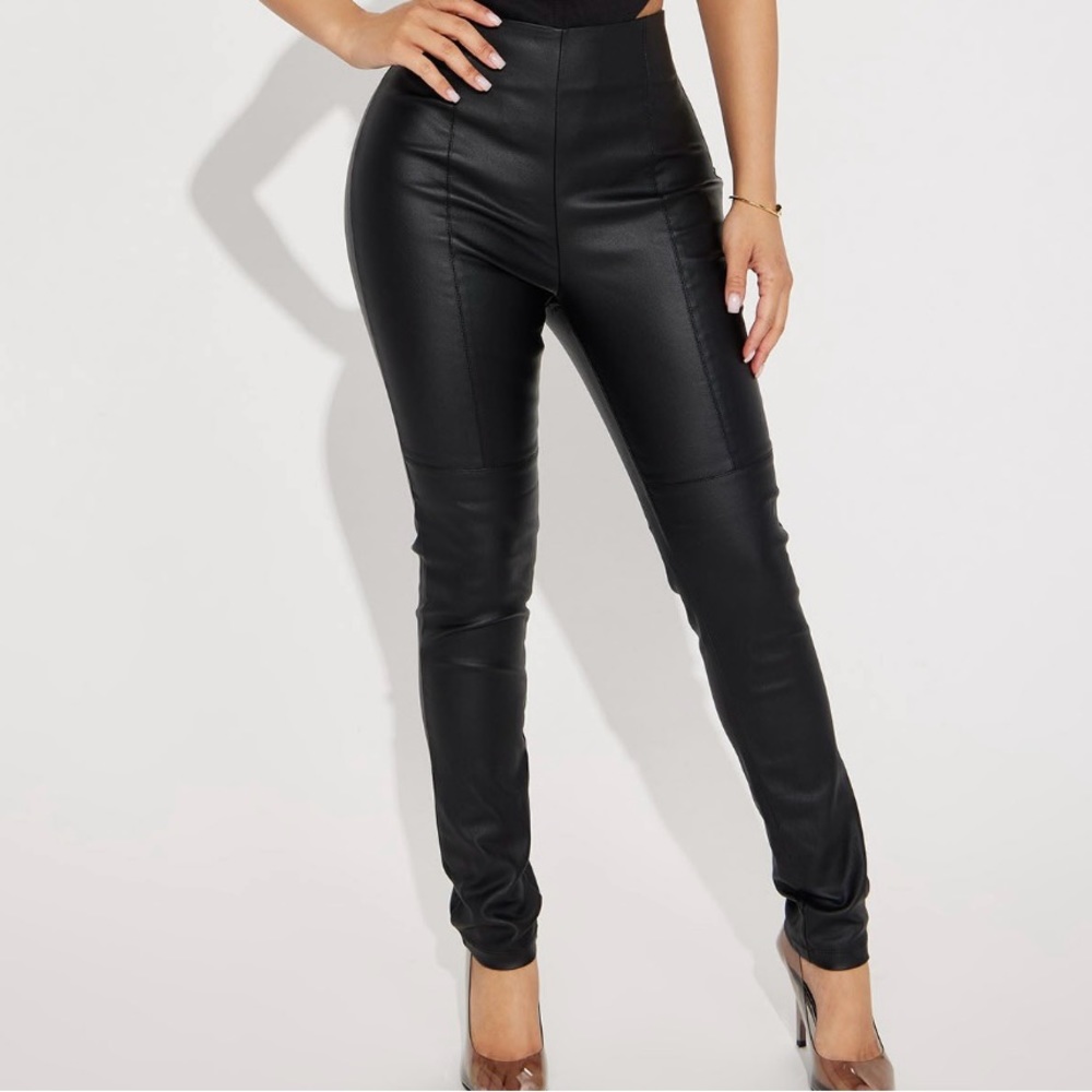 Brand new faux leather pants